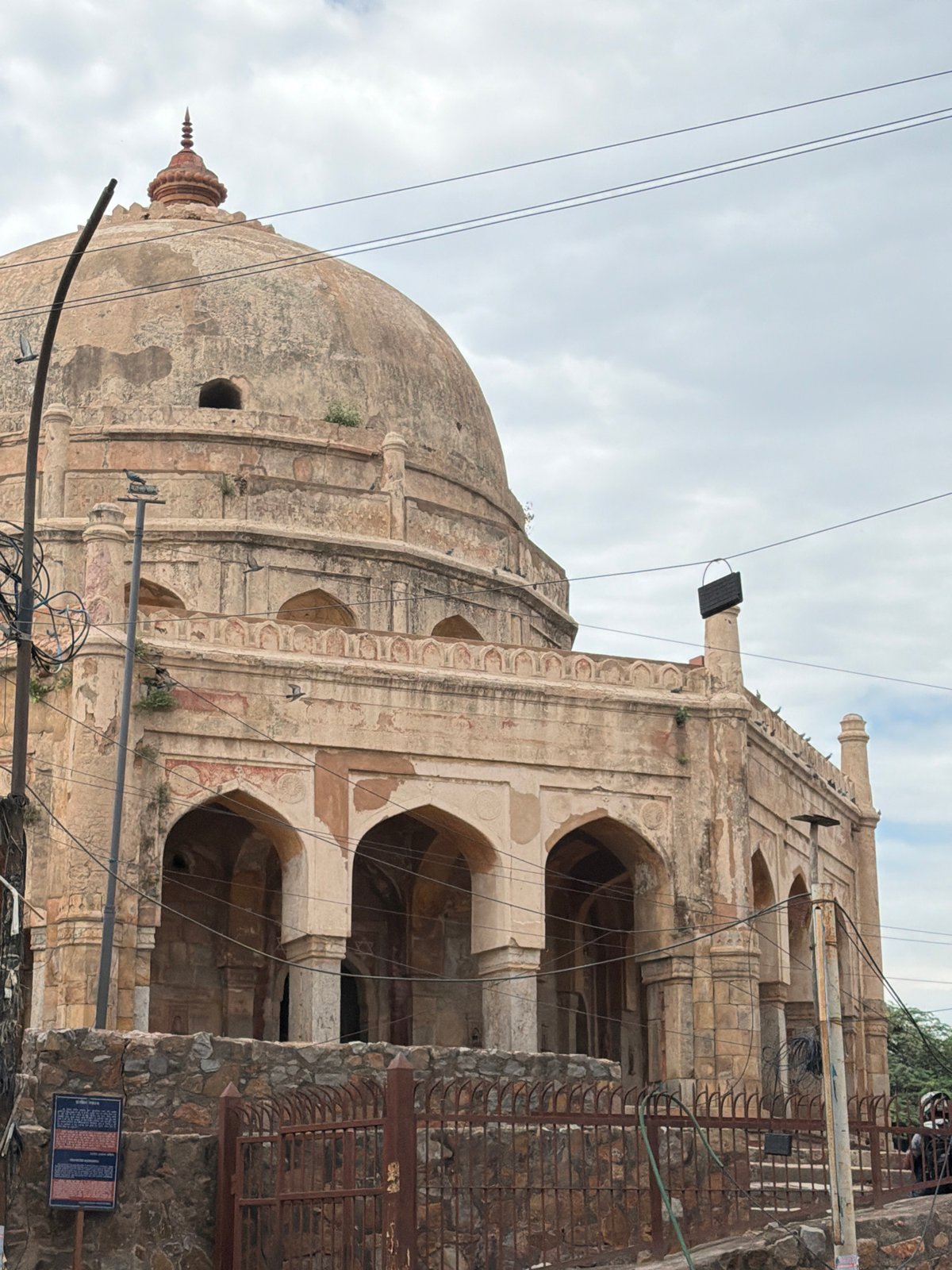Mughal monuments and street life across south Delhi's historic corridor