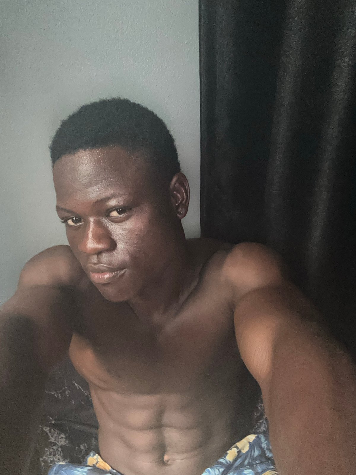 Casual indoor selfie session in Badagry, Nigeria
