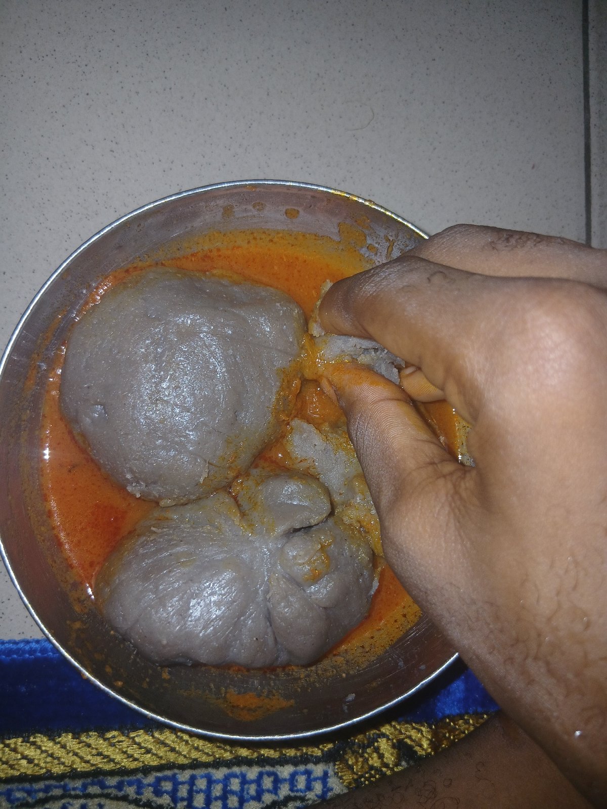 Lagos evening: food, rest, and late-night studying