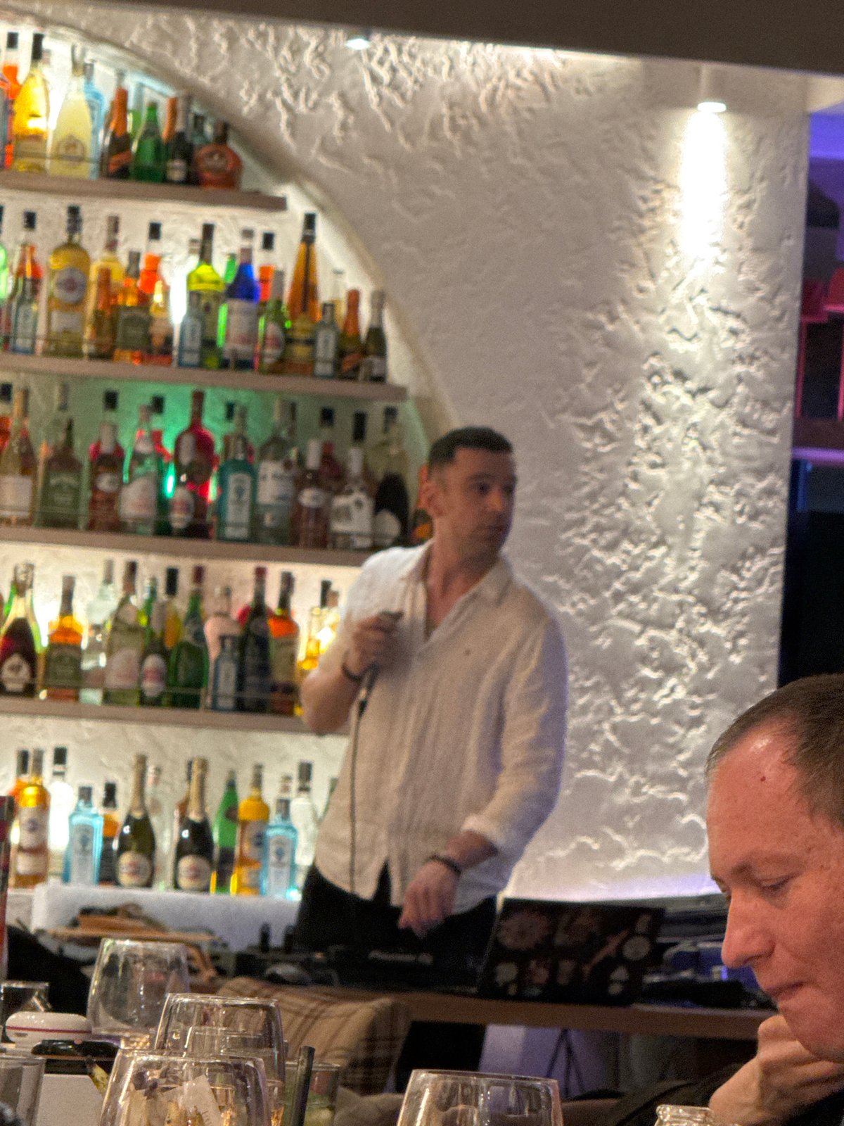 Sofia resident documents bar scene, home decor, city view