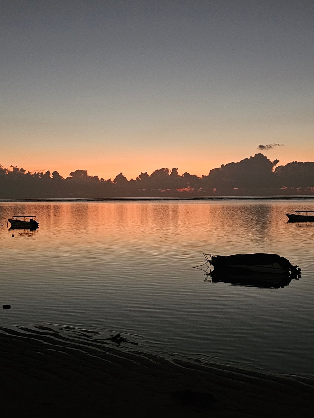 Sunset hour at Sanur Beach, Denpasar