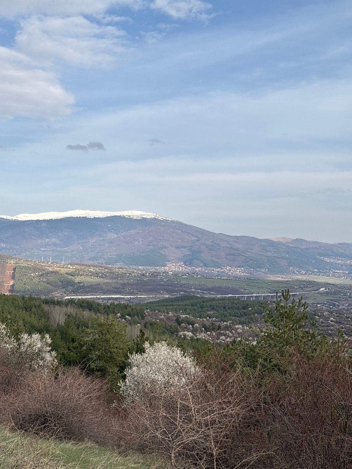 Elevated landscape views captured in Lyulin, Bulgaria
