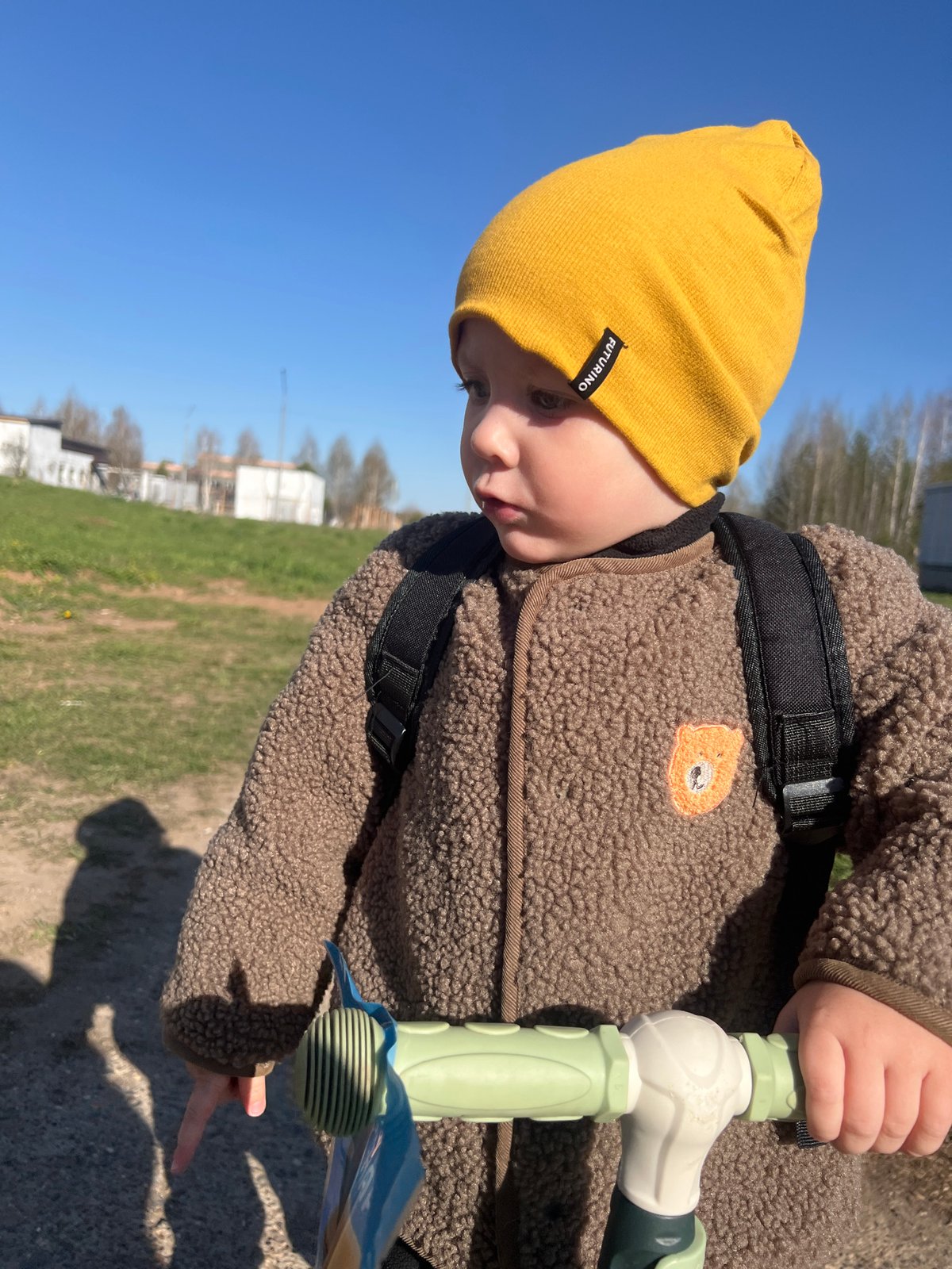 Family outdoor activities captured in Марковский residential area