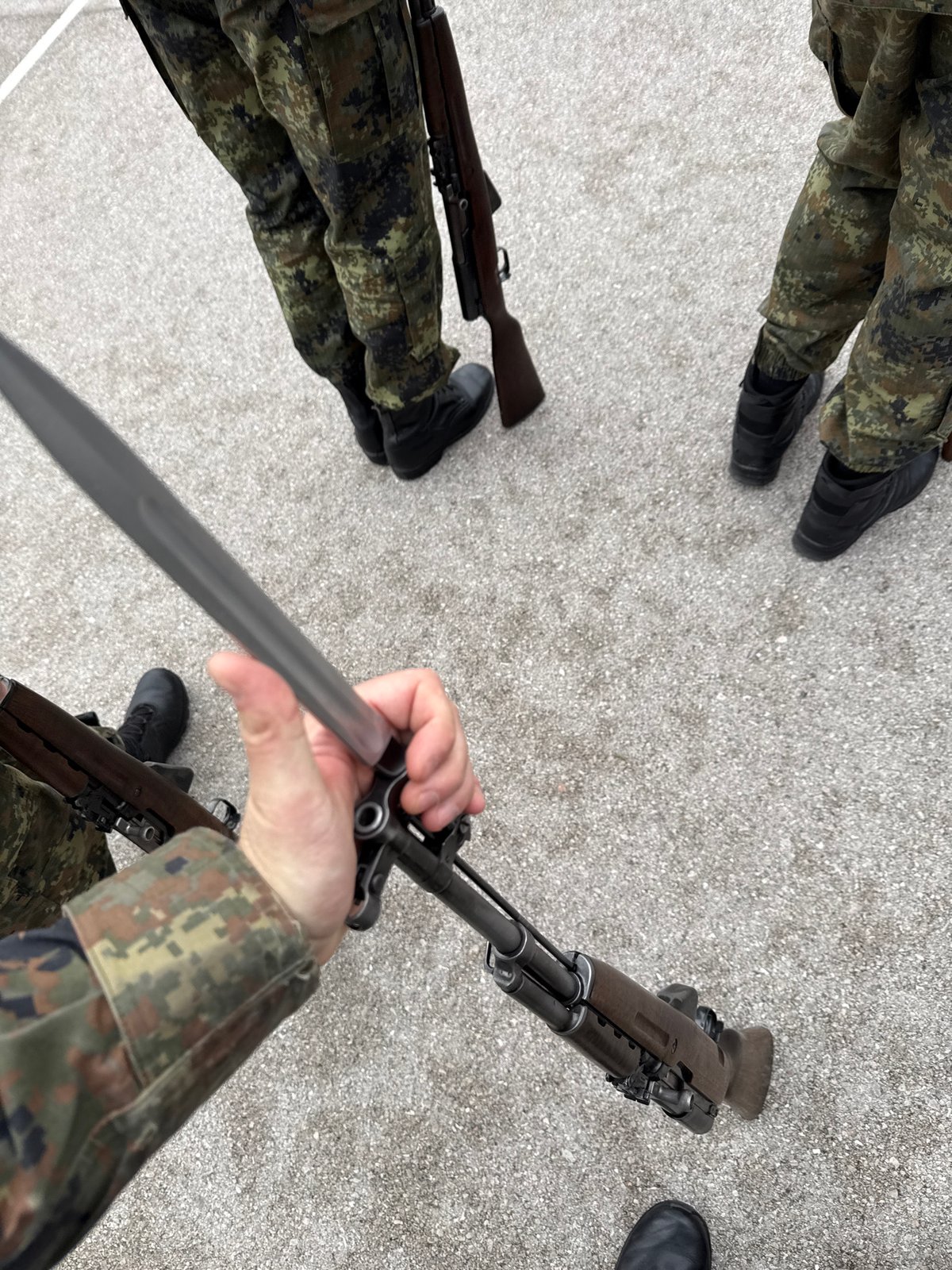 Armed individuals in camouflage uniforms spotted in Sofia