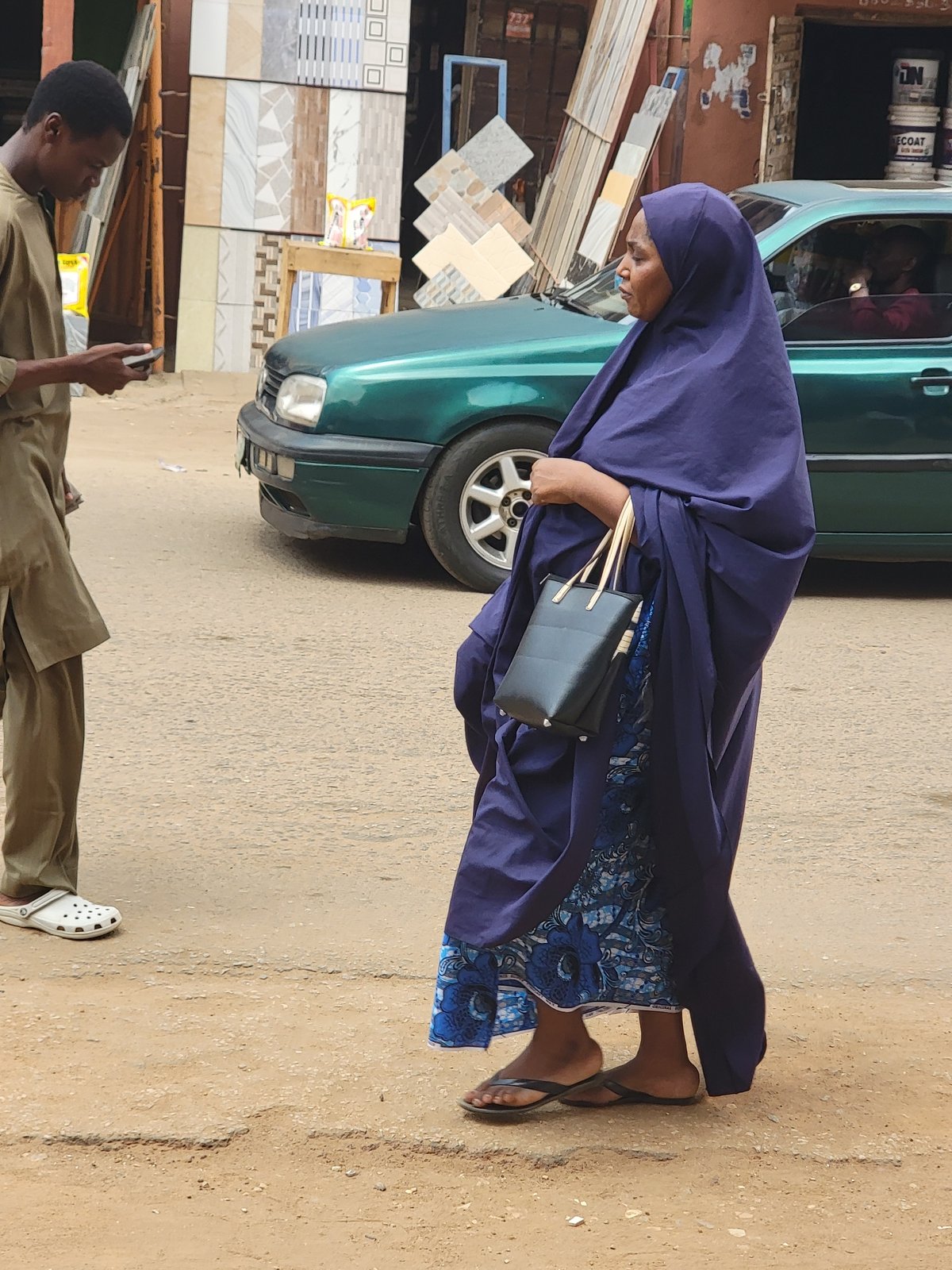 Daily street life documented in Maiburiji, Nigeria marketplace
