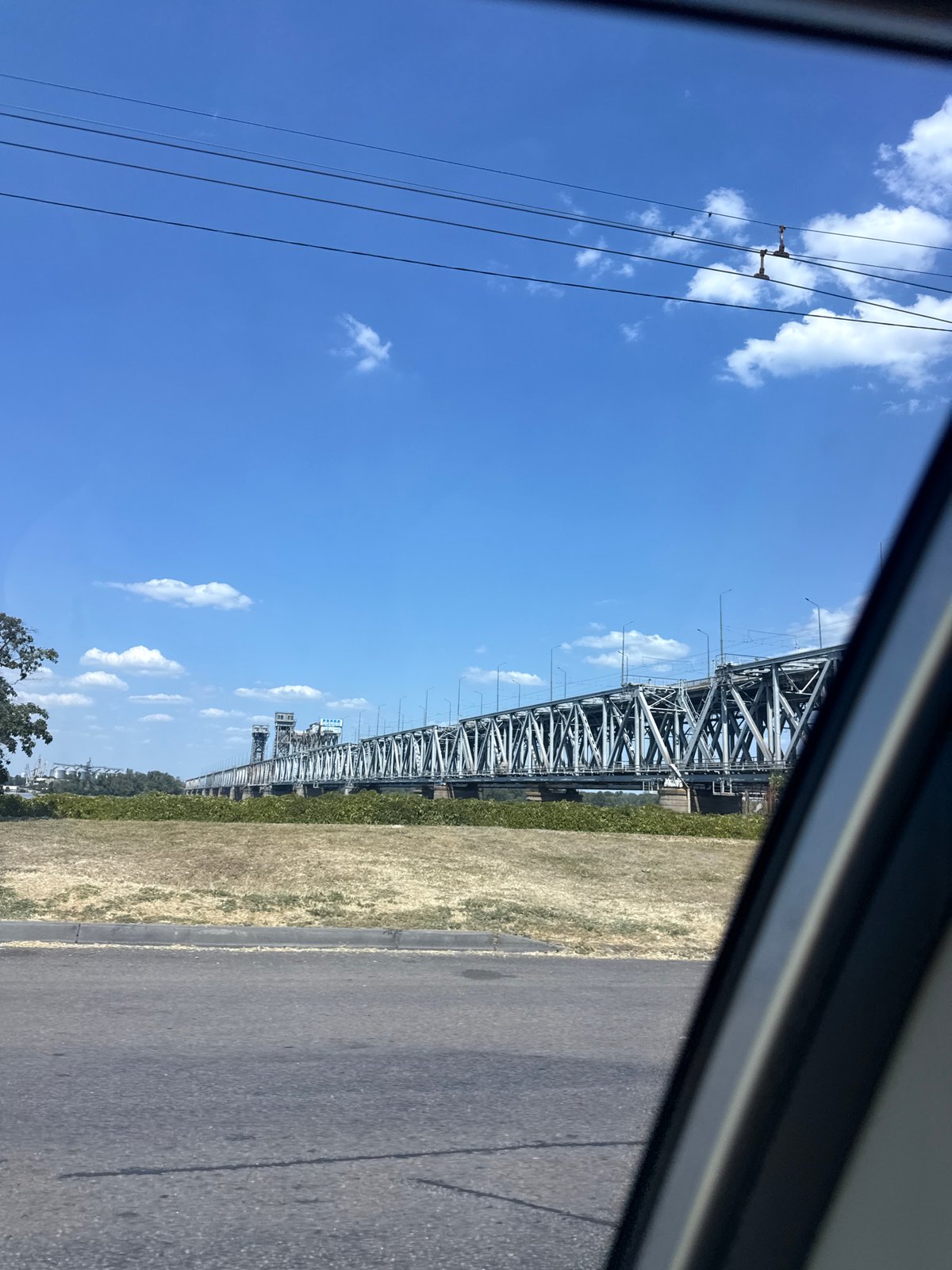 Street-level scenes from Dnipro's city center, summer 2026