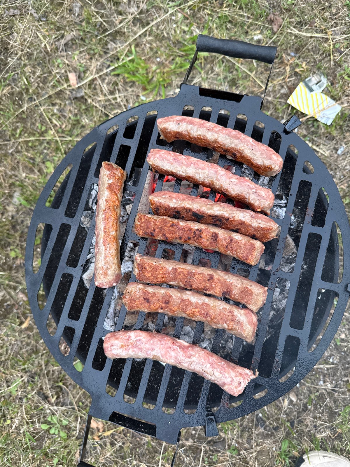 Outdoor grilling session documented in Shipchenite, Bulgaria