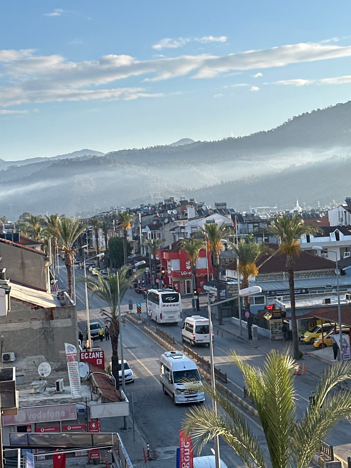 Daytime street and landscape views documented in Fethiye, Turkey