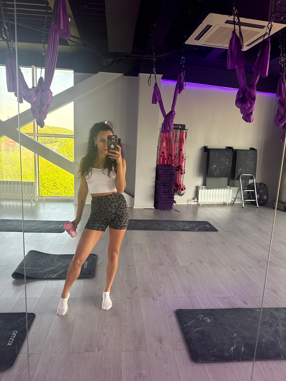 Gym selfies and volcanic skyline in Petropavlovsk-Kamchatsky
