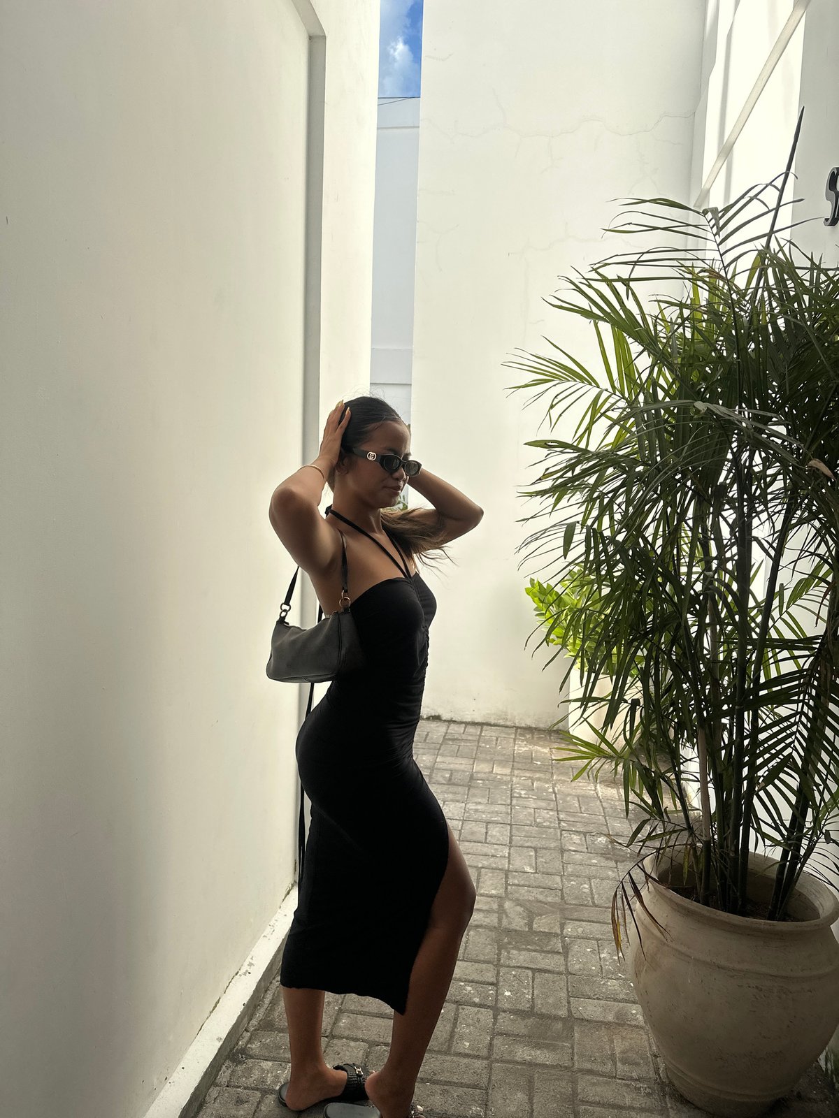 Morning at a modern villa in North Kuta, Bali