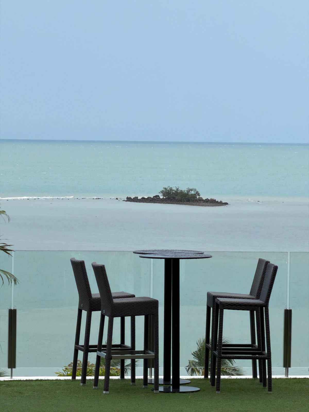 Inside the W Koh Samui: pool, murals, and ocean views