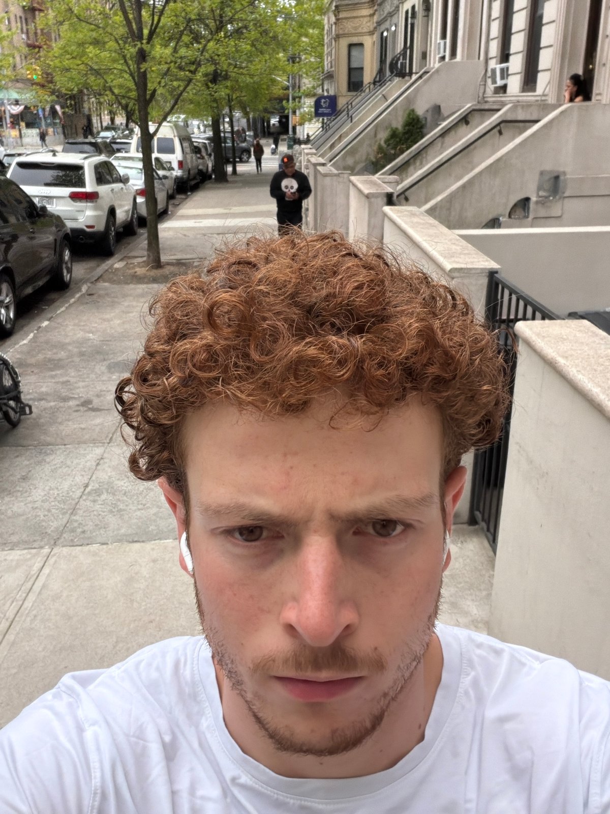 Young man photographed at multiple NYC locations Tuesday afternoon