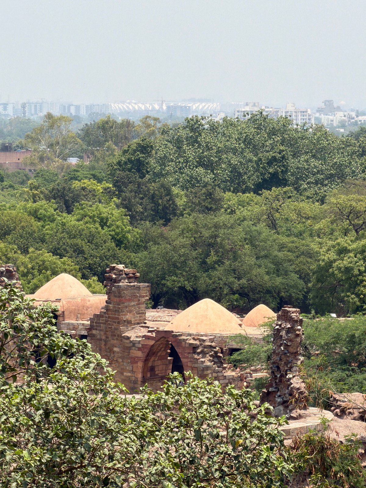 Morning documentation of Delhi's urban landscapes and monuments