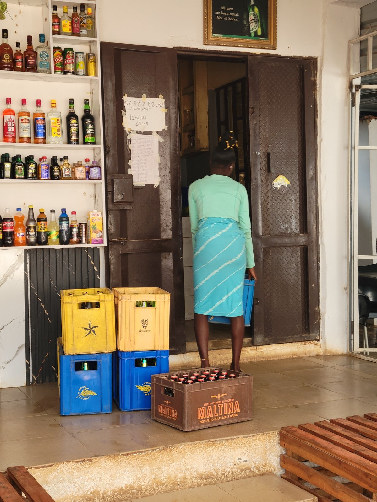 Daily life moments documented across two Nigerian communities