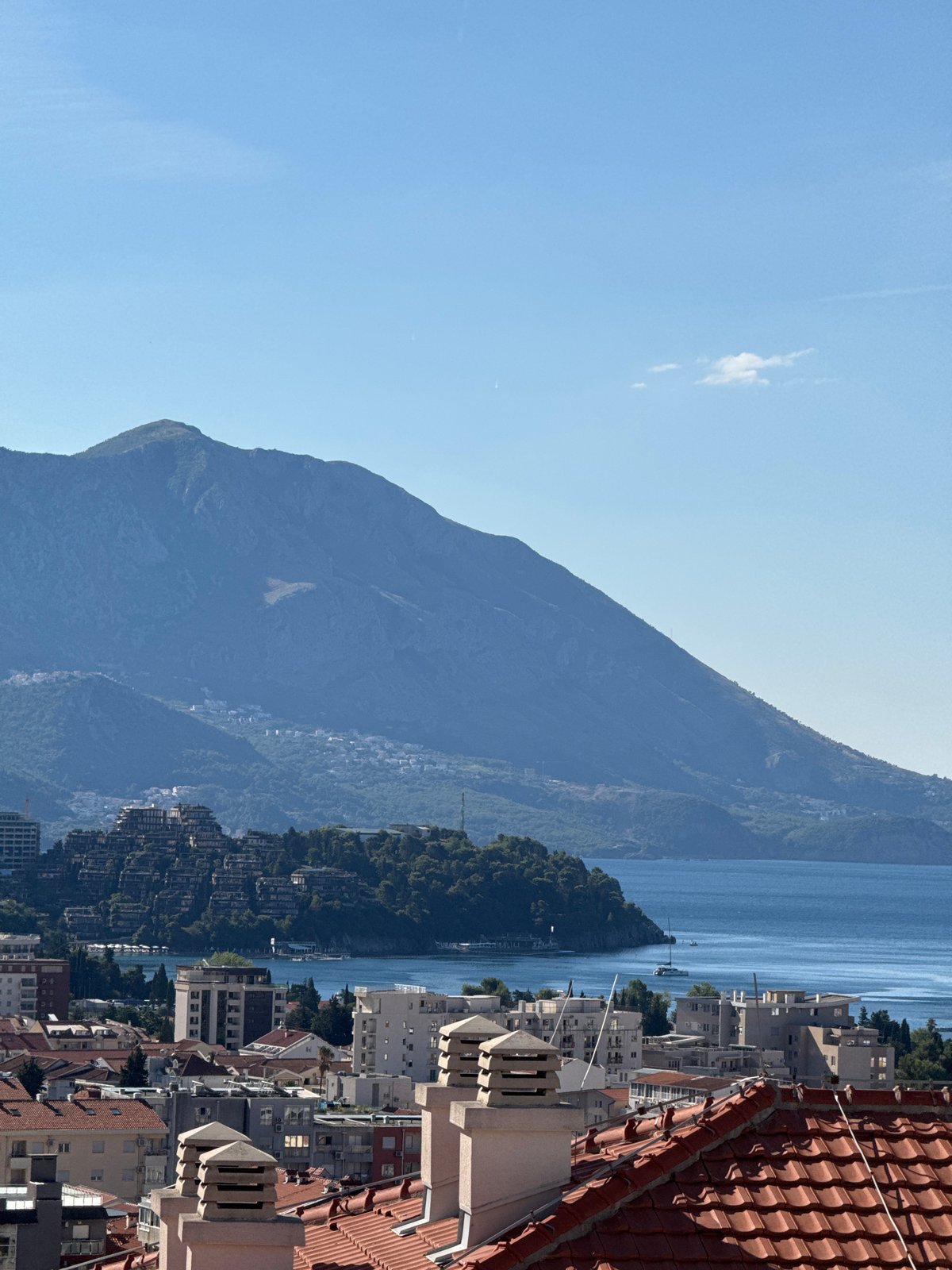 Lazy summer morning around Budva, inside and out