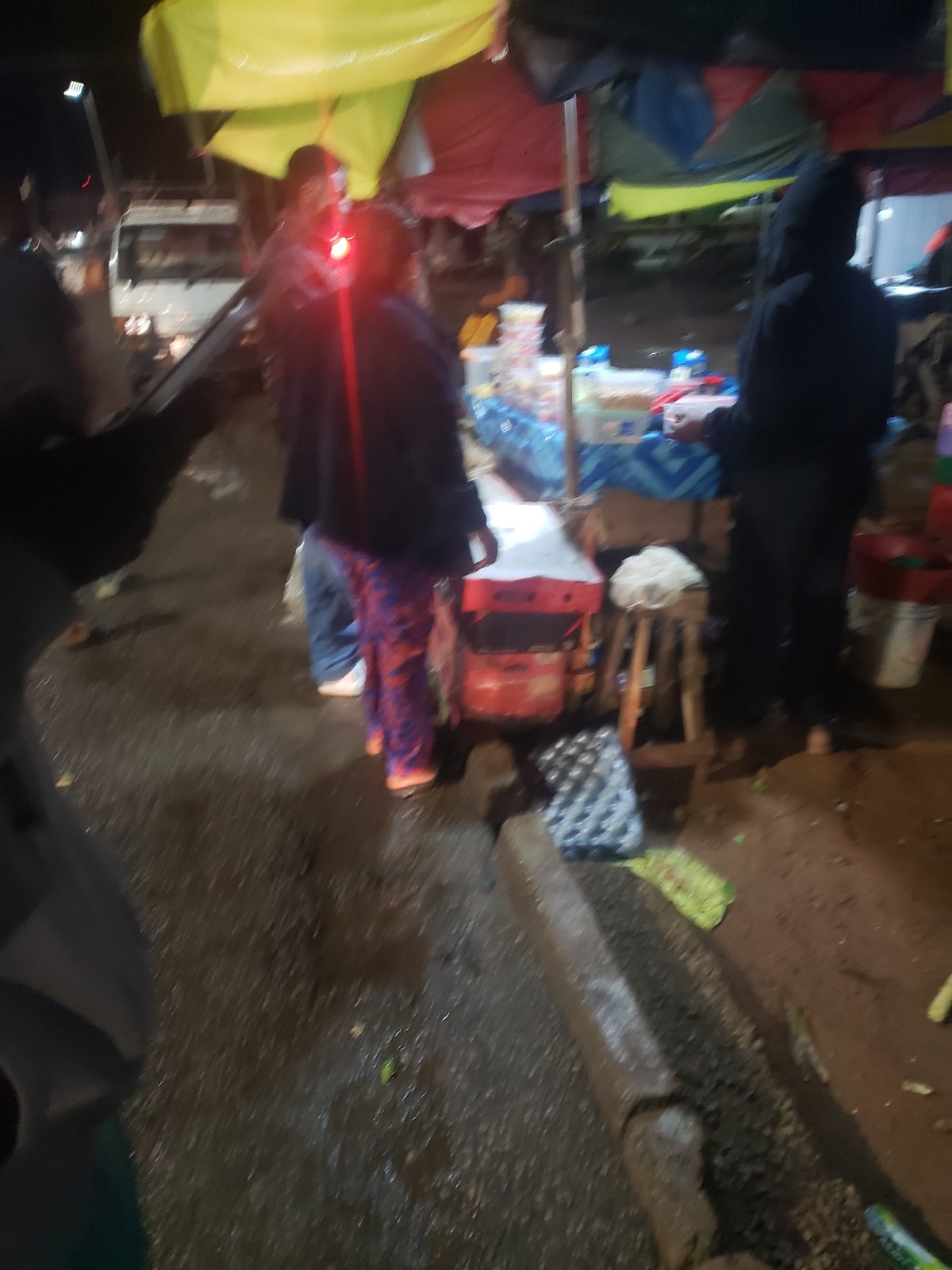 Evening street markets captured across Bukuru, Jos Nigeria