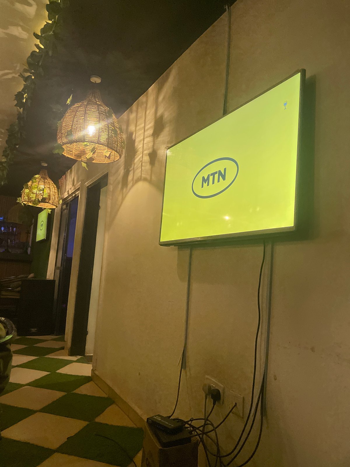 Jos residents captured watching football, socializing in local establishments
