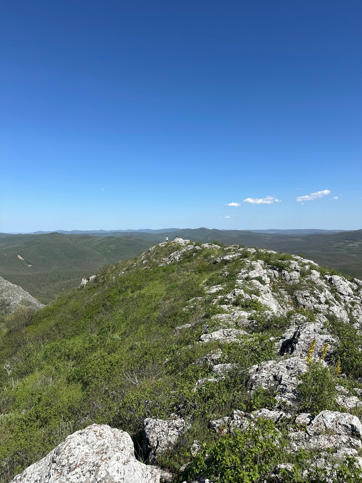 Mountain landscape documented near Bilka, Bulgaria