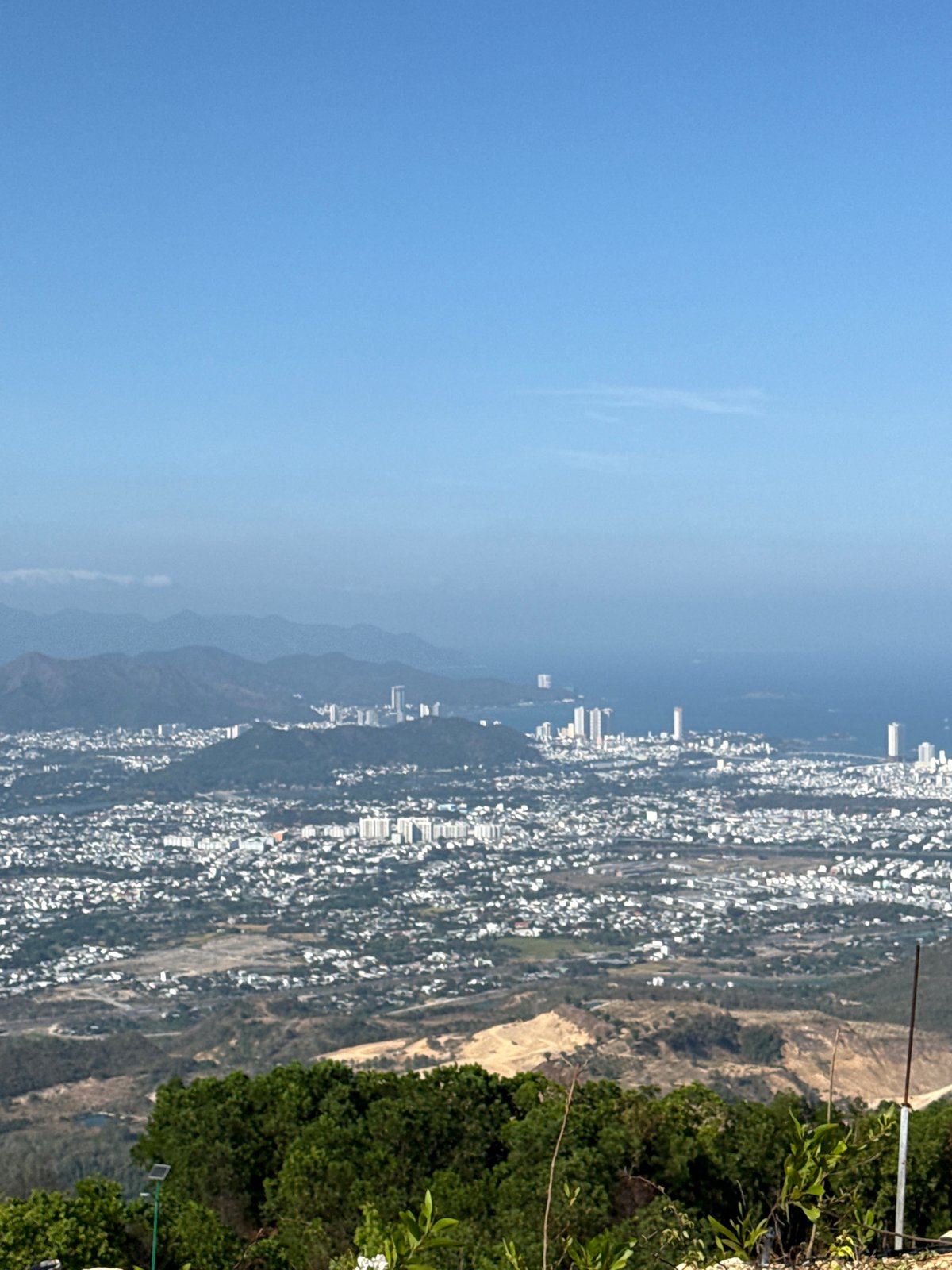 Morning panoramic views captured from elevated Diên Khánh location