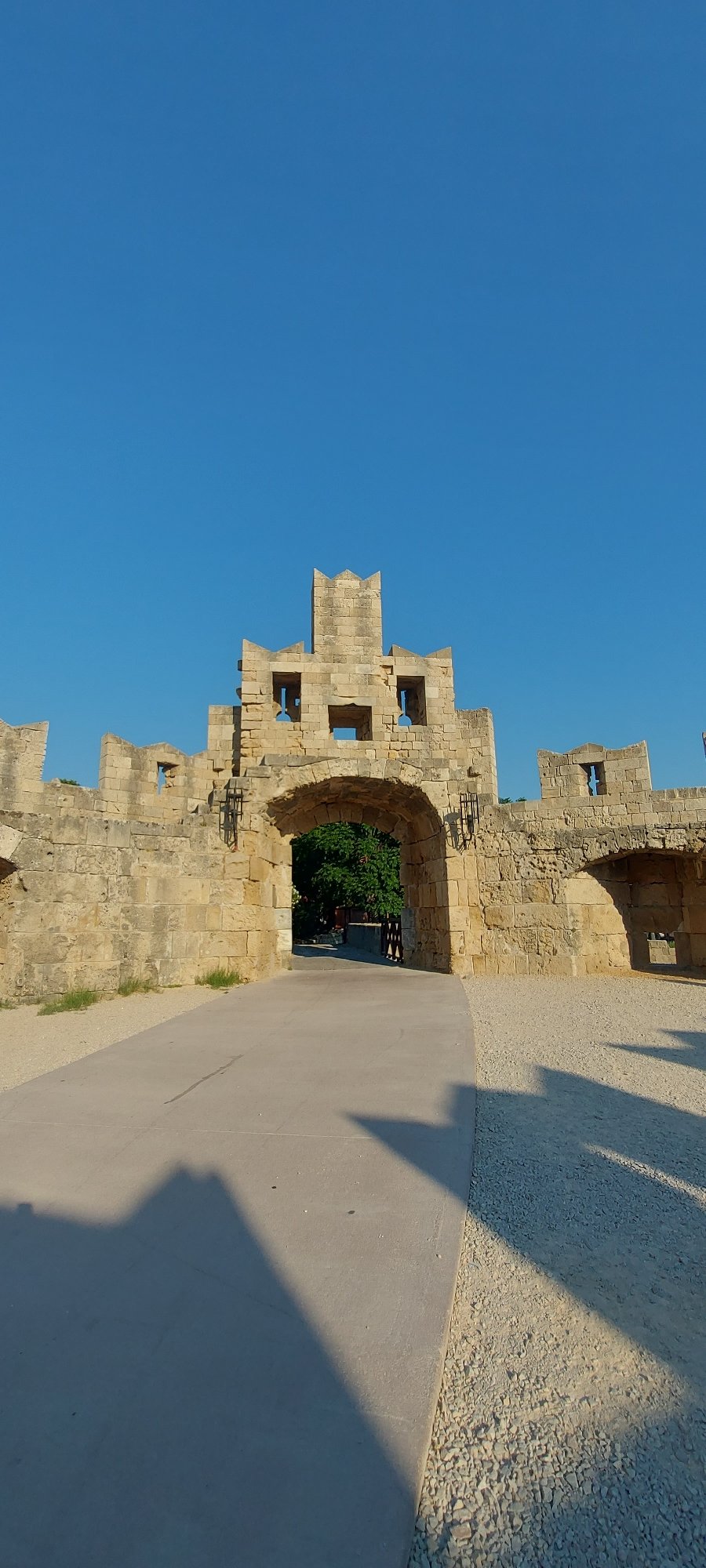 Medieval gates and cruise ships: a minute in Rhodes