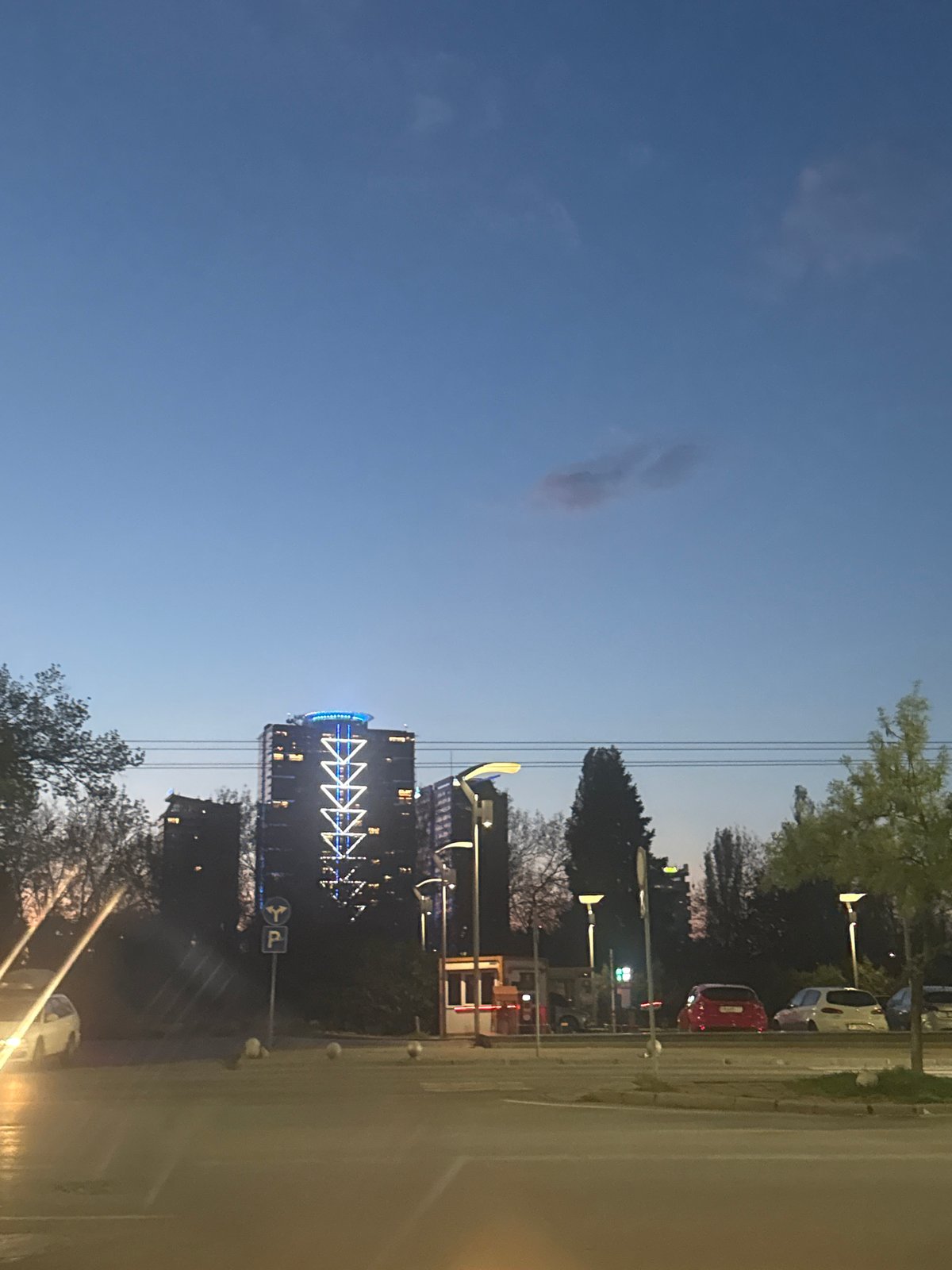 Evening scenes documented across Sofia during dinner hour