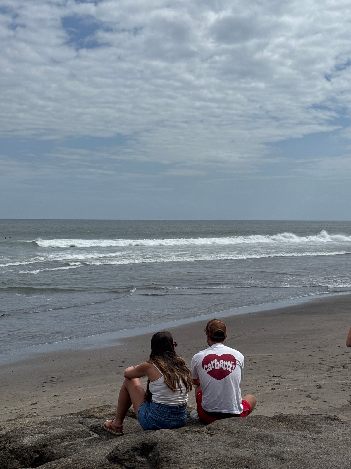 Early morning beach activities captured in North Kuta