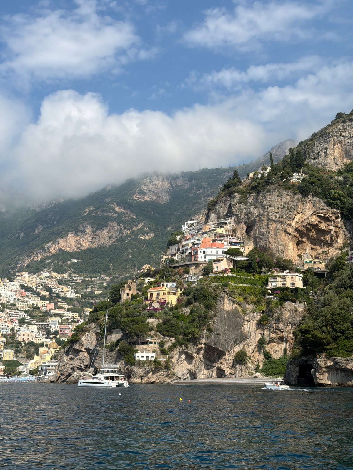 Morning coastal views documented along Amalfi Coast near Arienzo