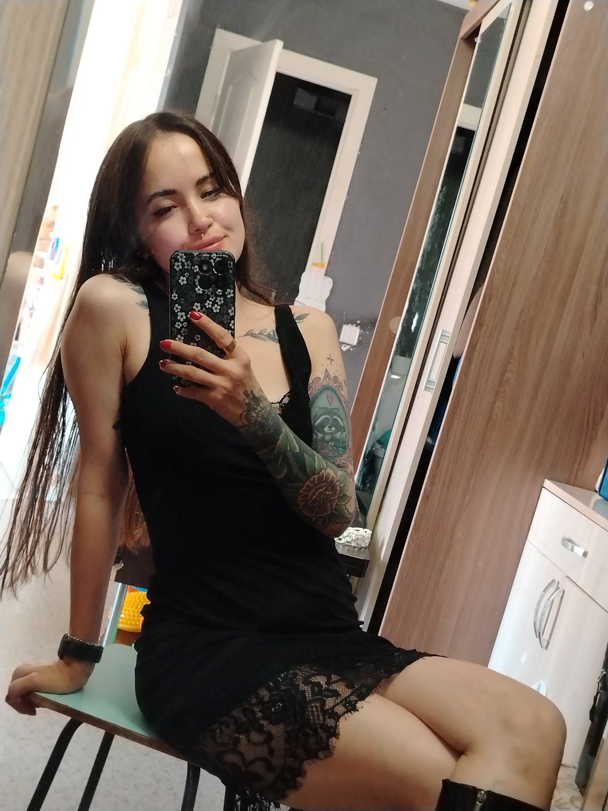 Birthday celebration photos and selfies in Noviy, Russia