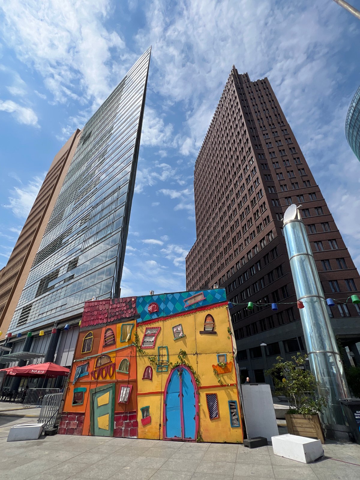 Potsdamer Platz architecture and street scenes, Berlin