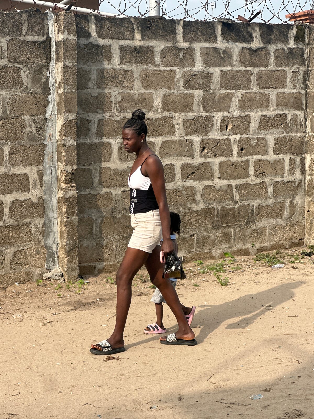 Morning life unfolds in Badagry, Nigeria community