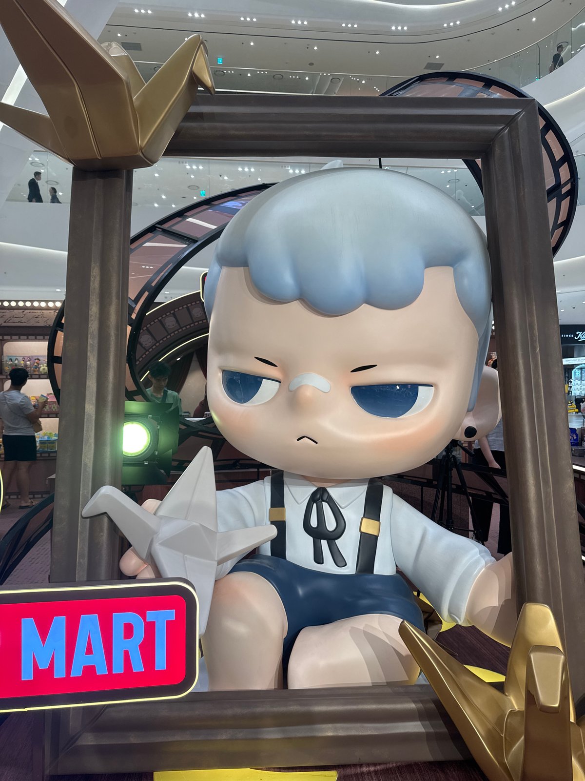 Pop Mart Kubo pop-up and collectible shopping in Hà Nội mall