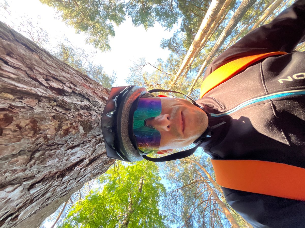Morning Cycling Tour Documented Through Chaikovsky Forest Trails