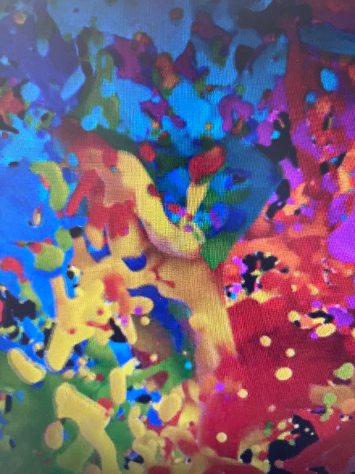 Witness documents colorful abstract phenomena in 90-second sequence