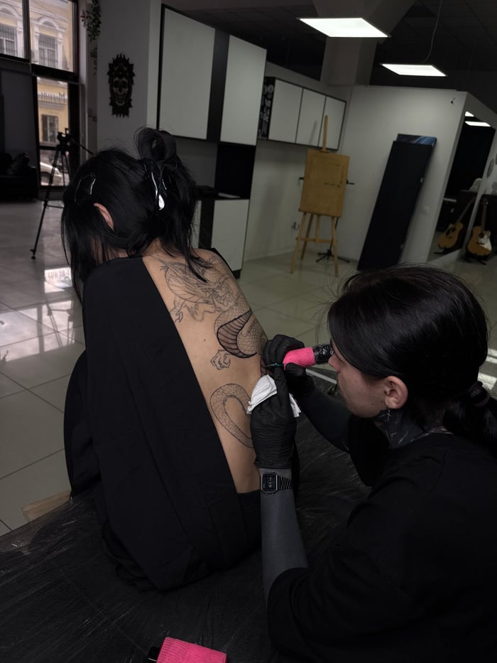 Tattoo Studio Activity Documented in Rostov-on-Don
