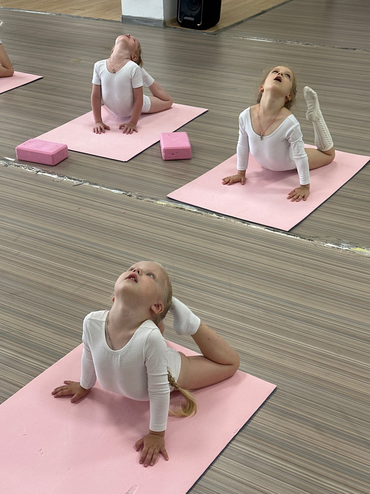Dance and gymnastics training sessions at a Votkinsk studio