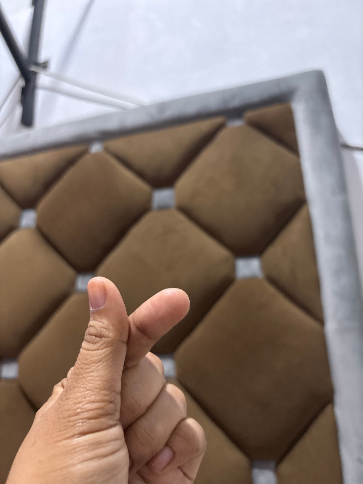 Finger hearts and a plush bunny in Geulanggang Teungoh