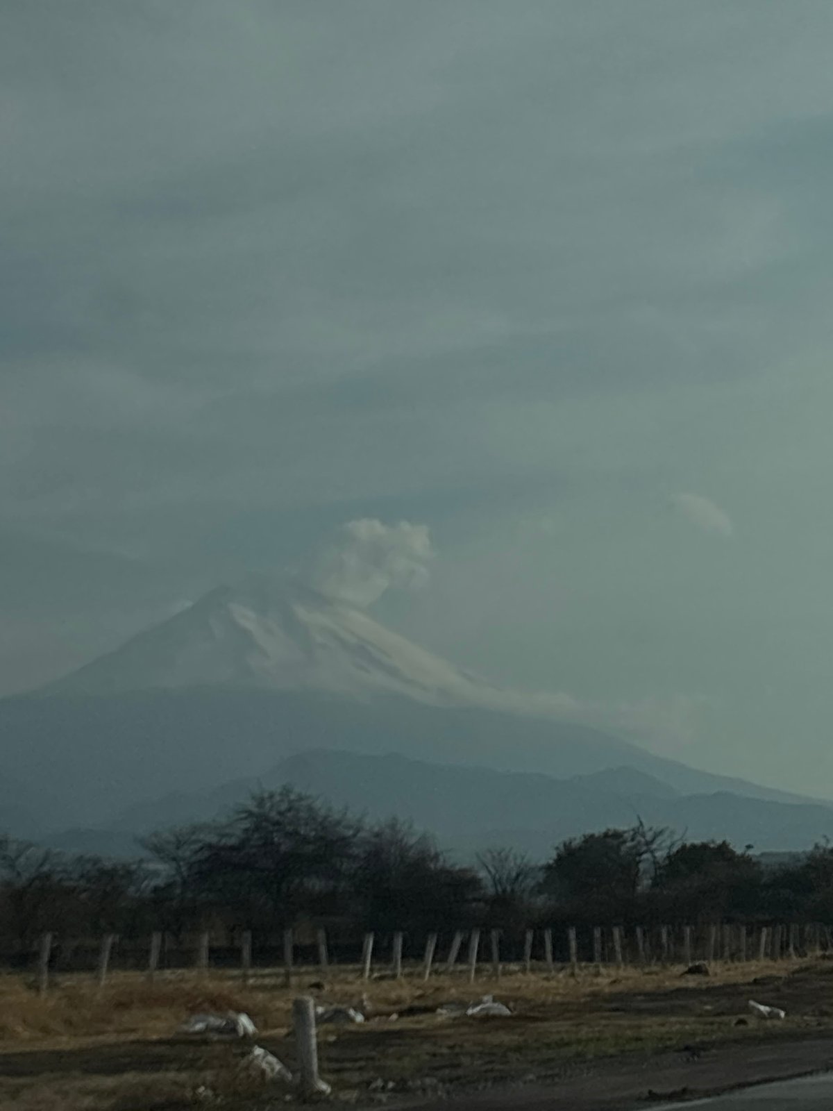 Rural landscape documented in Amilcingo, Mexico