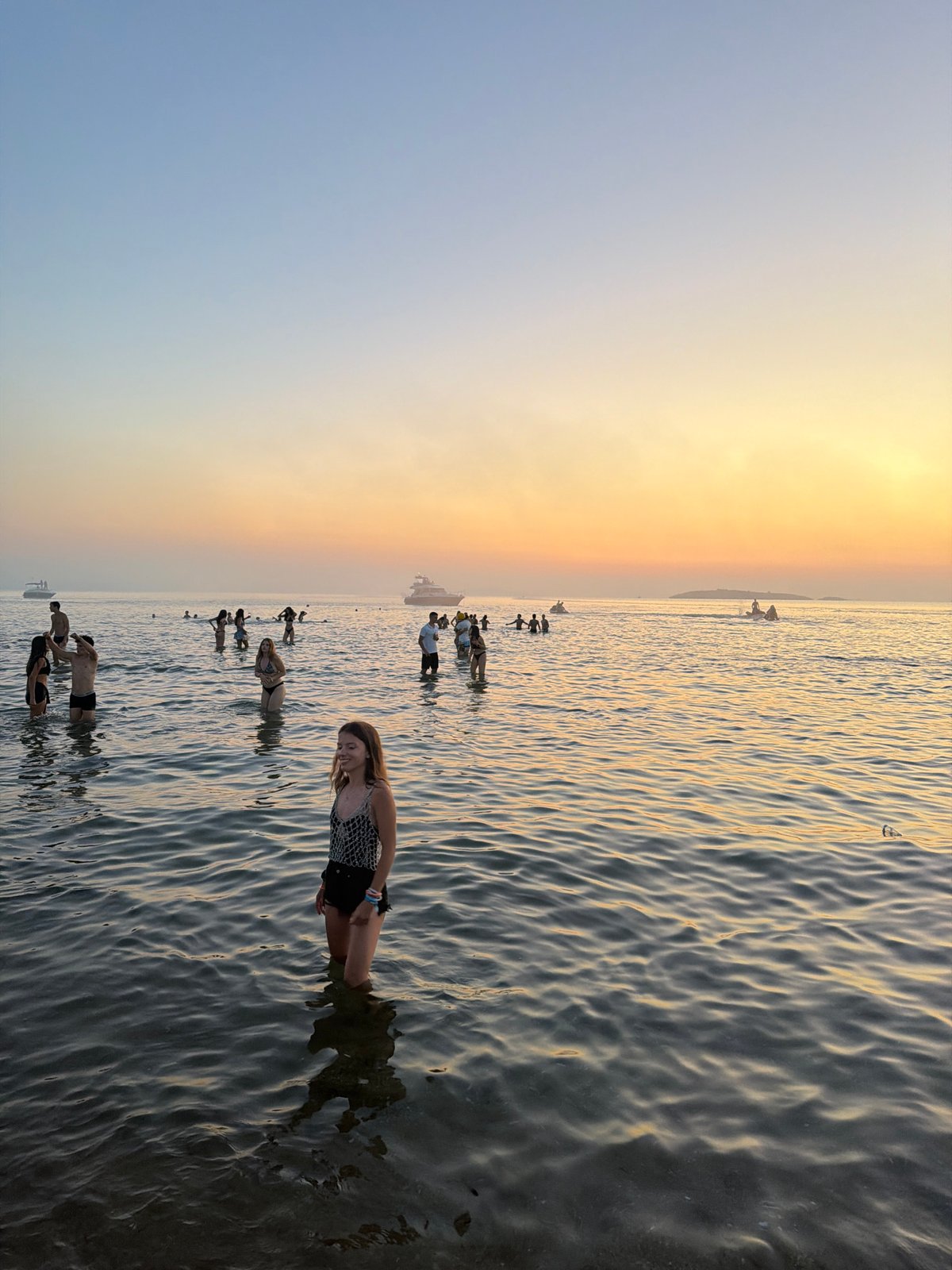 Sunset swim and outdoor festival night in Sozopol