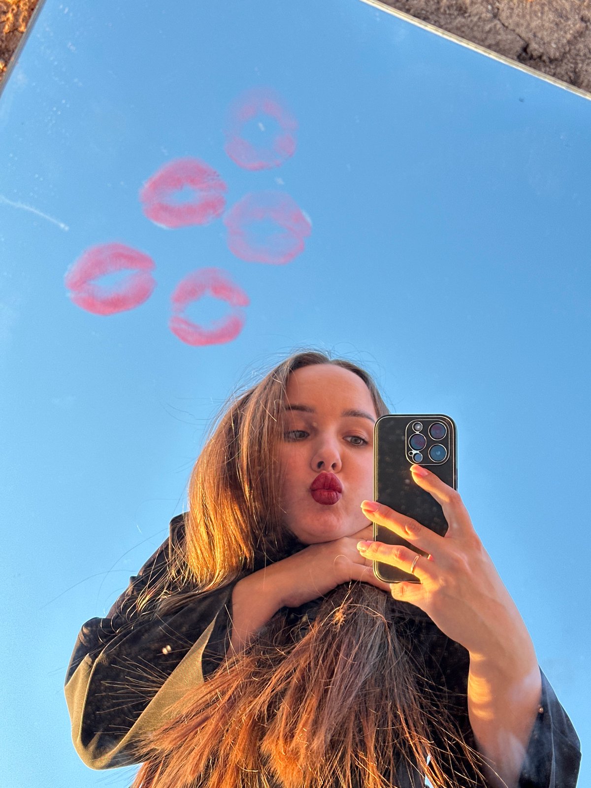 Young Woman's Photo Session Captured Around Ольховка Sunset Landscapes