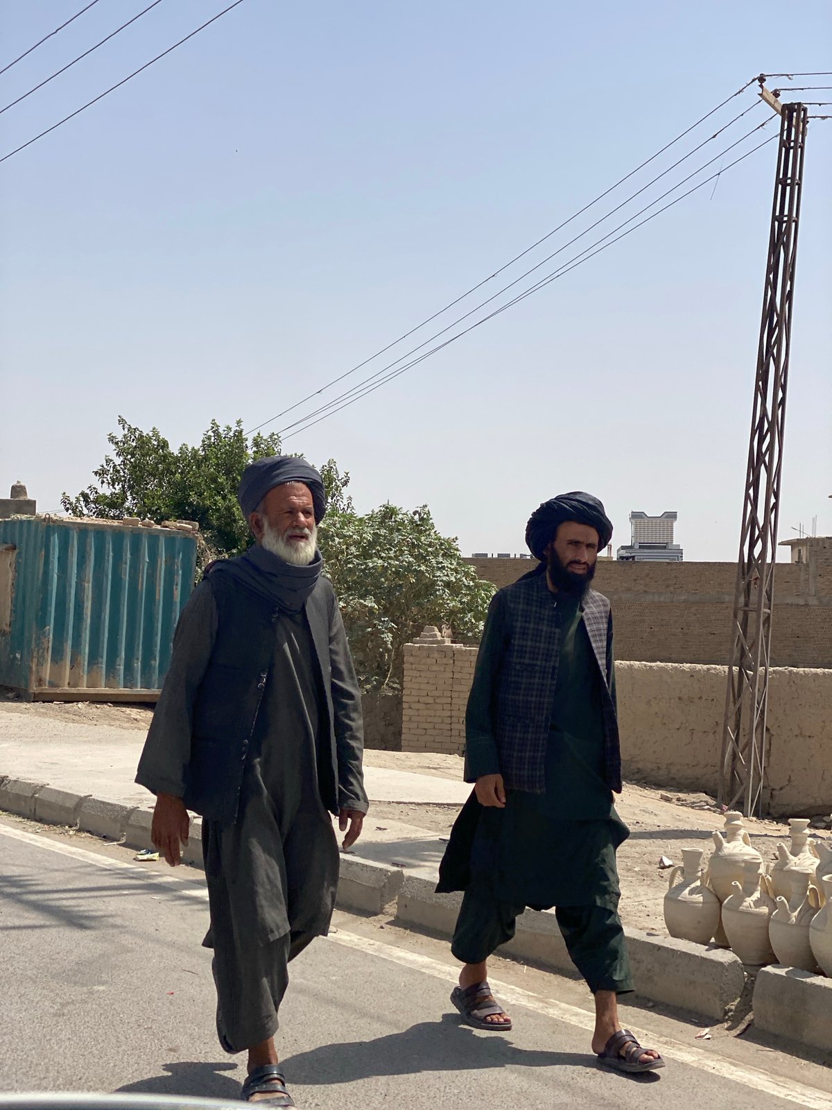 Everyday street life and commerce in Kandahar, Afghanistan