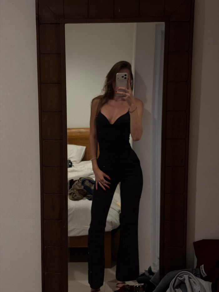 Mirror selfie taken in Tibubeneng, Indonesia