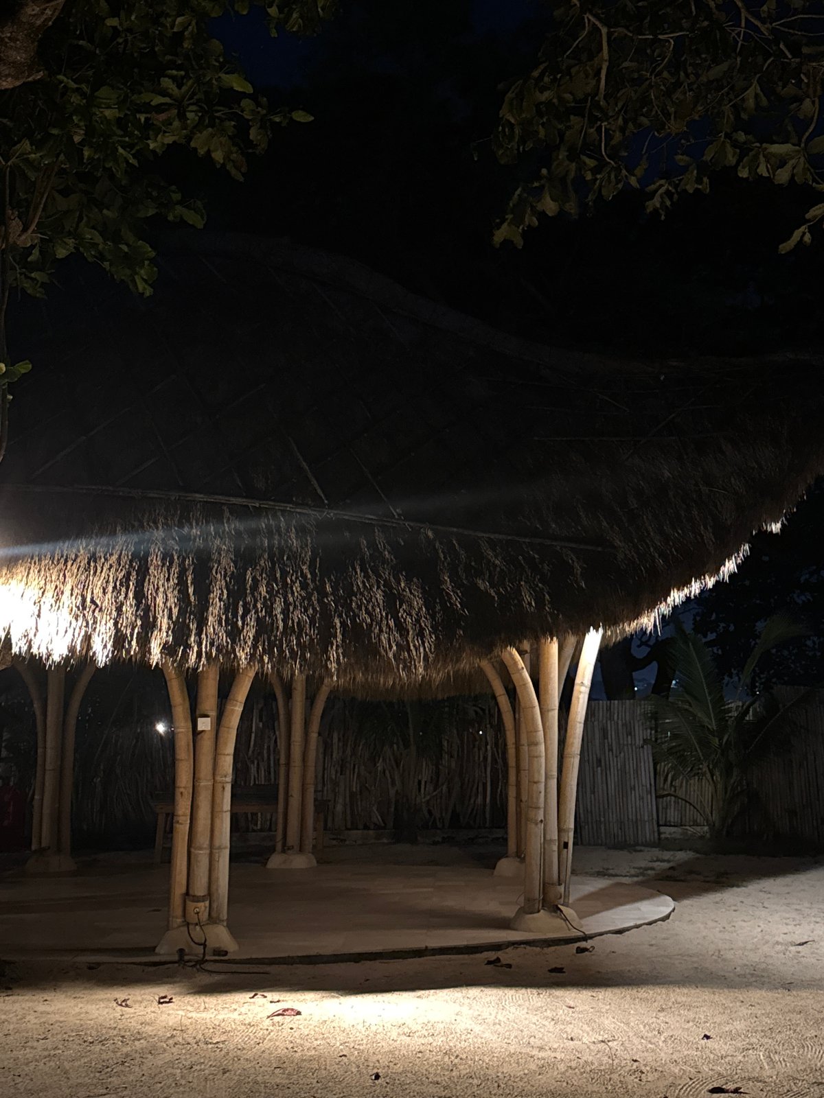 Evening beach resort scenes documented in Kuta Selatan