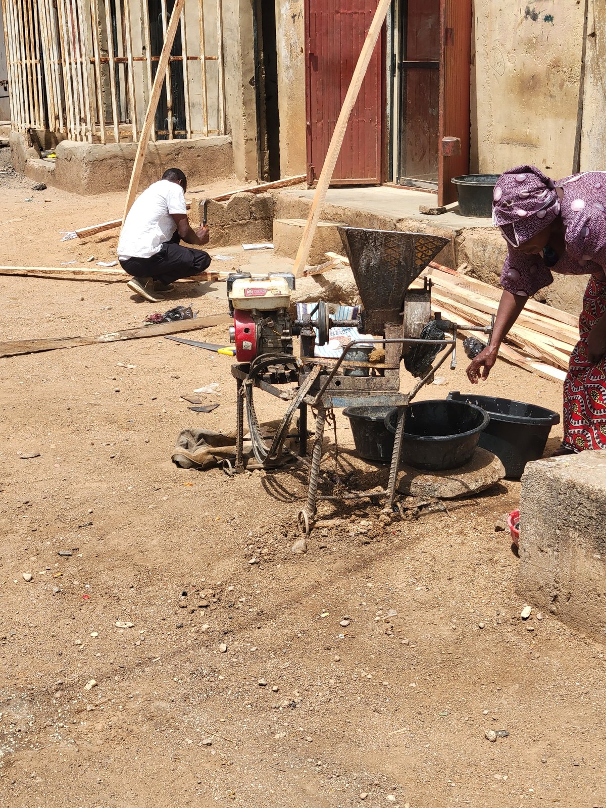 Construction and commerce activity documented across Jos Nigeria