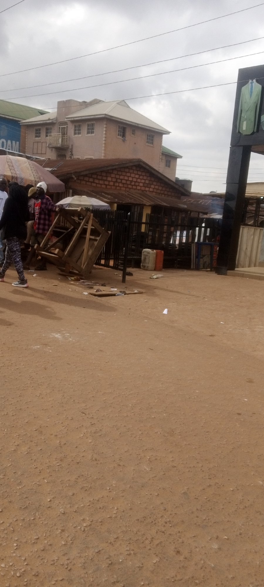 Morning street life documented in Sabon Tasha, Nigeria