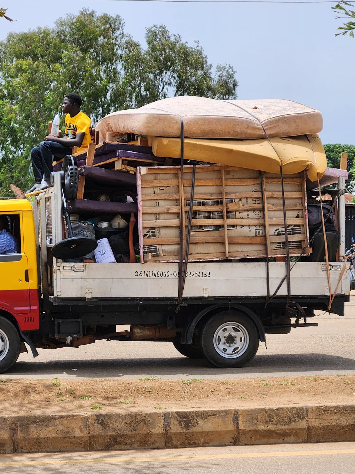 Street scenes and construction sites around Jos, Nigeria