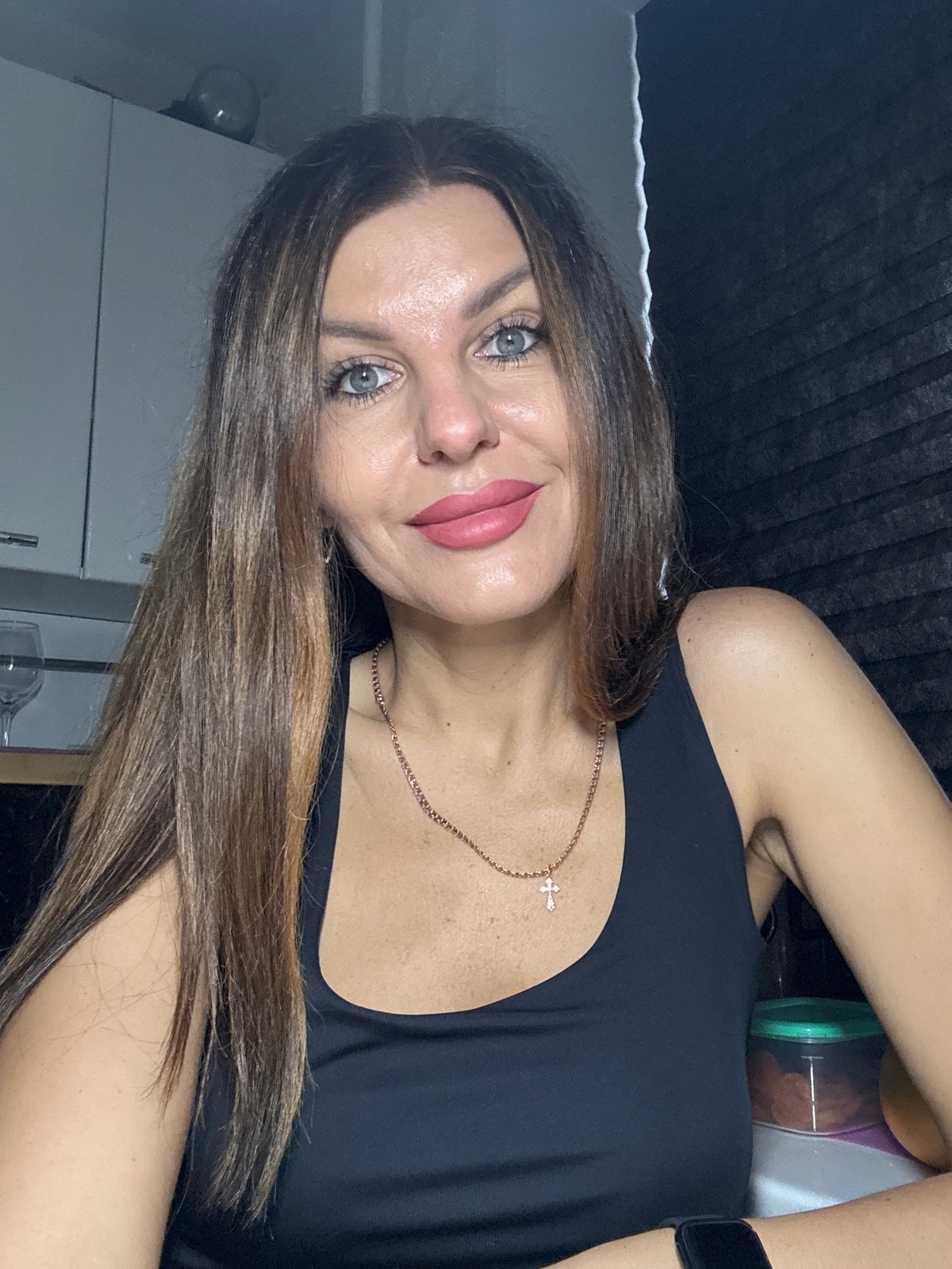Women photographed in homes across Chaikovsky, Russia early morning