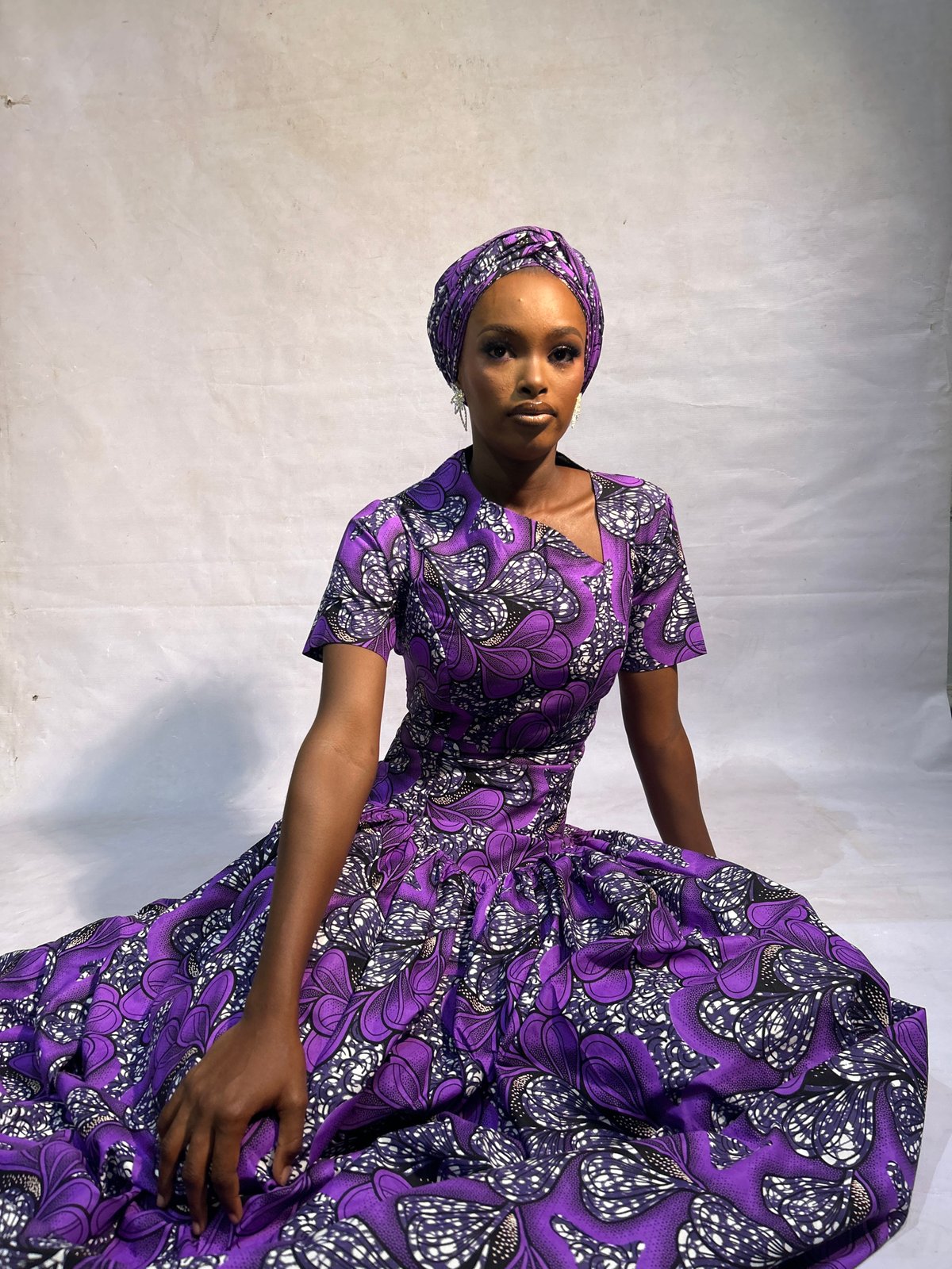Ankara portrait shoot and street life in Jos, Nigeria