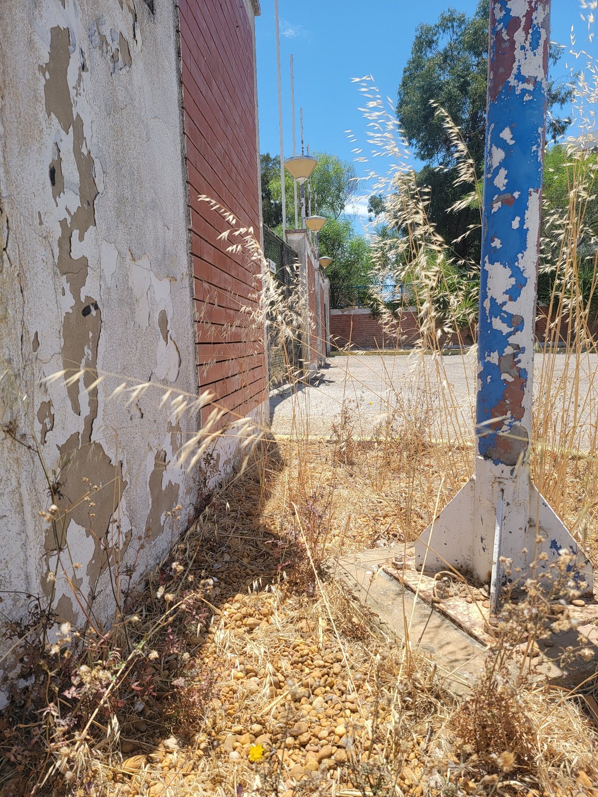 Street-level snapshots of Quarteira on a sunny summer morning