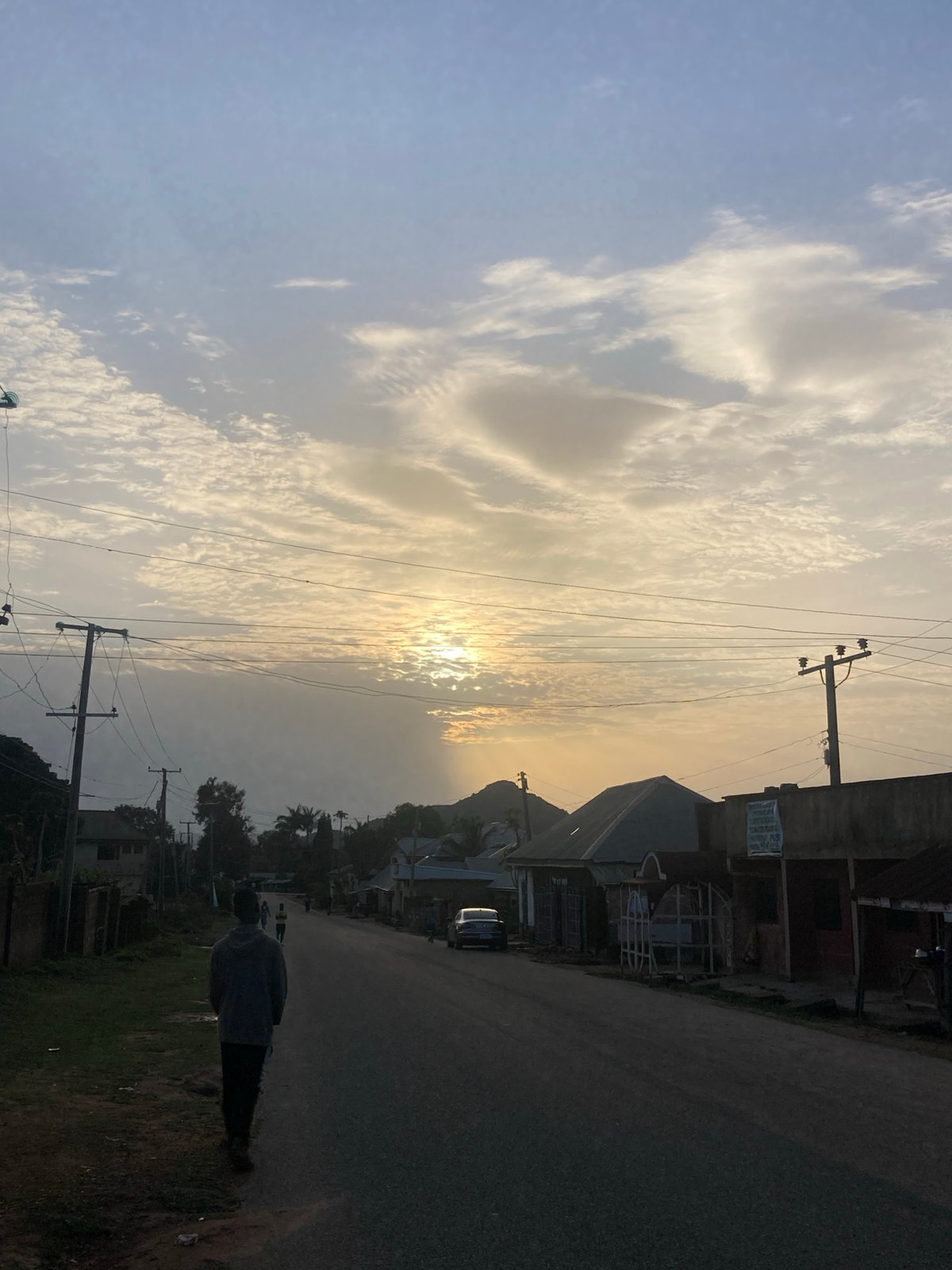 Afternoon street life captured in Jos, Nigeria