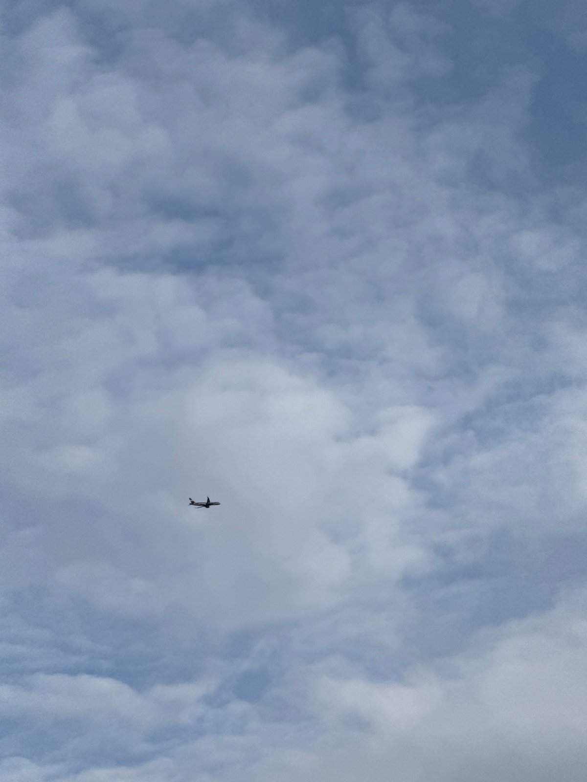Aircraft spotted in morning skies over Riga, Latvia